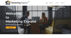 Desktop Screenshot of marketingexpress.com