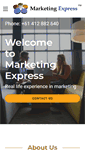 Mobile Screenshot of marketingexpress.com